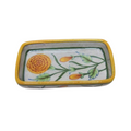Rectangle Marigold Pottery Soap Dish