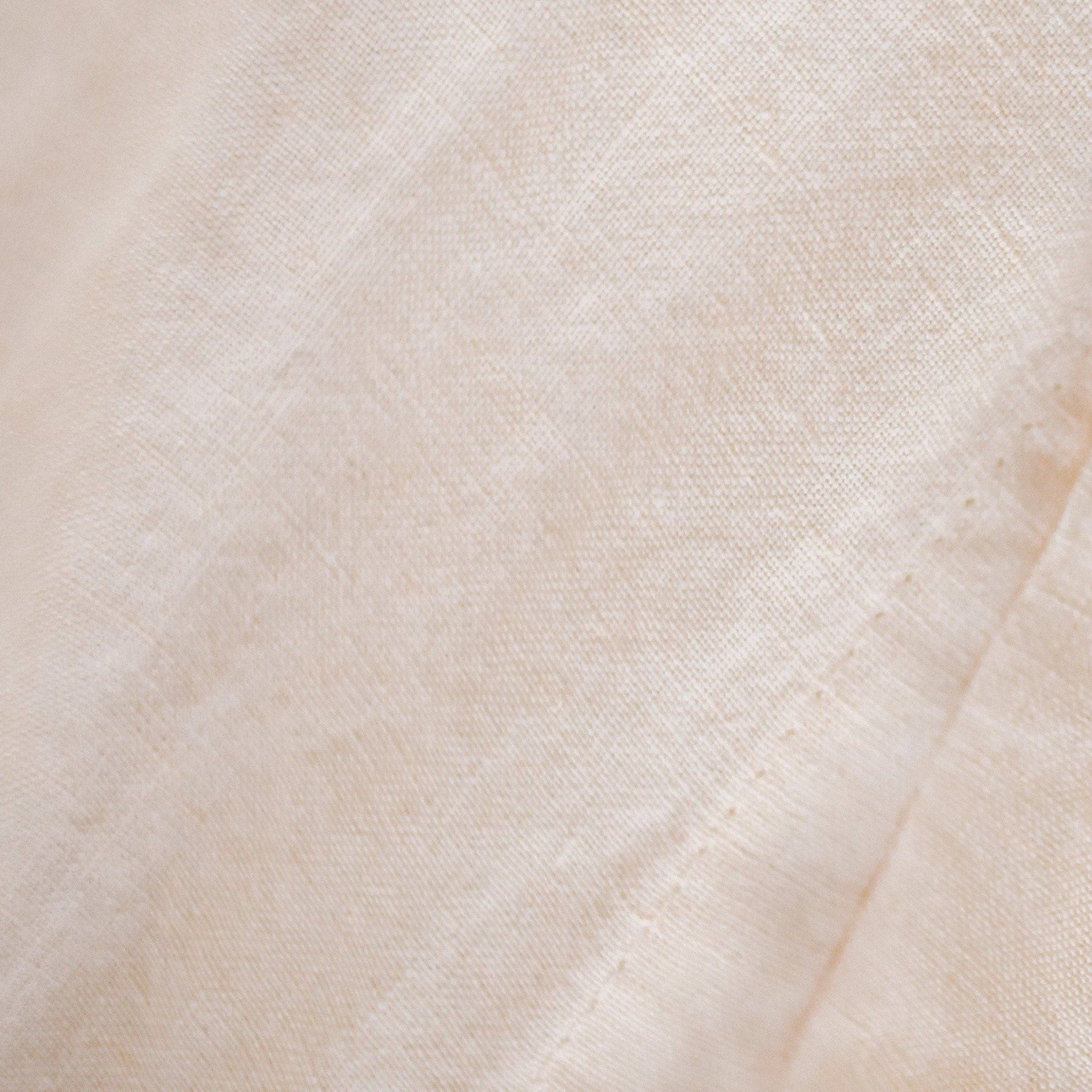 Luxurious White Linen Bed Sheet Set. King